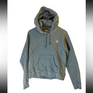 Champion Blue Reverse Weave Hoodie